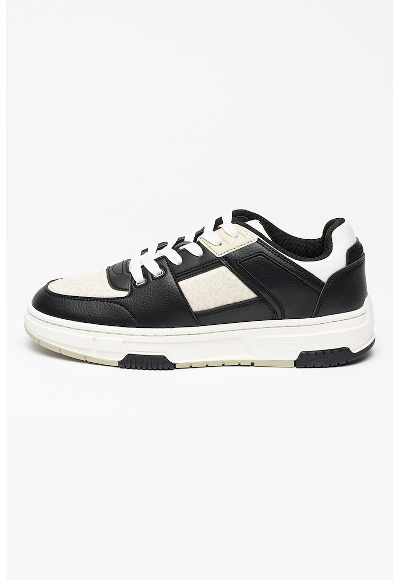 Pantofi sport cu insertii textile Yarrow - Gri carbune