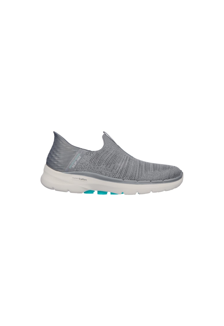 Pantofi sport femei Slip Ins Go Walk 6 Fabulous View -  Gri - Gri