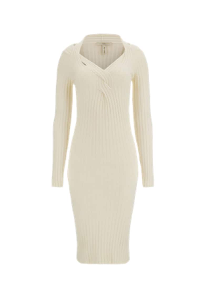 Rochie dama  Viscoza - Alb - Alb
