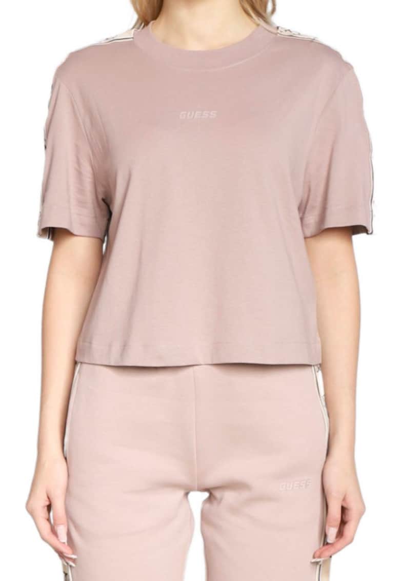 Tricou dama  Roz din Bumbac - Roz