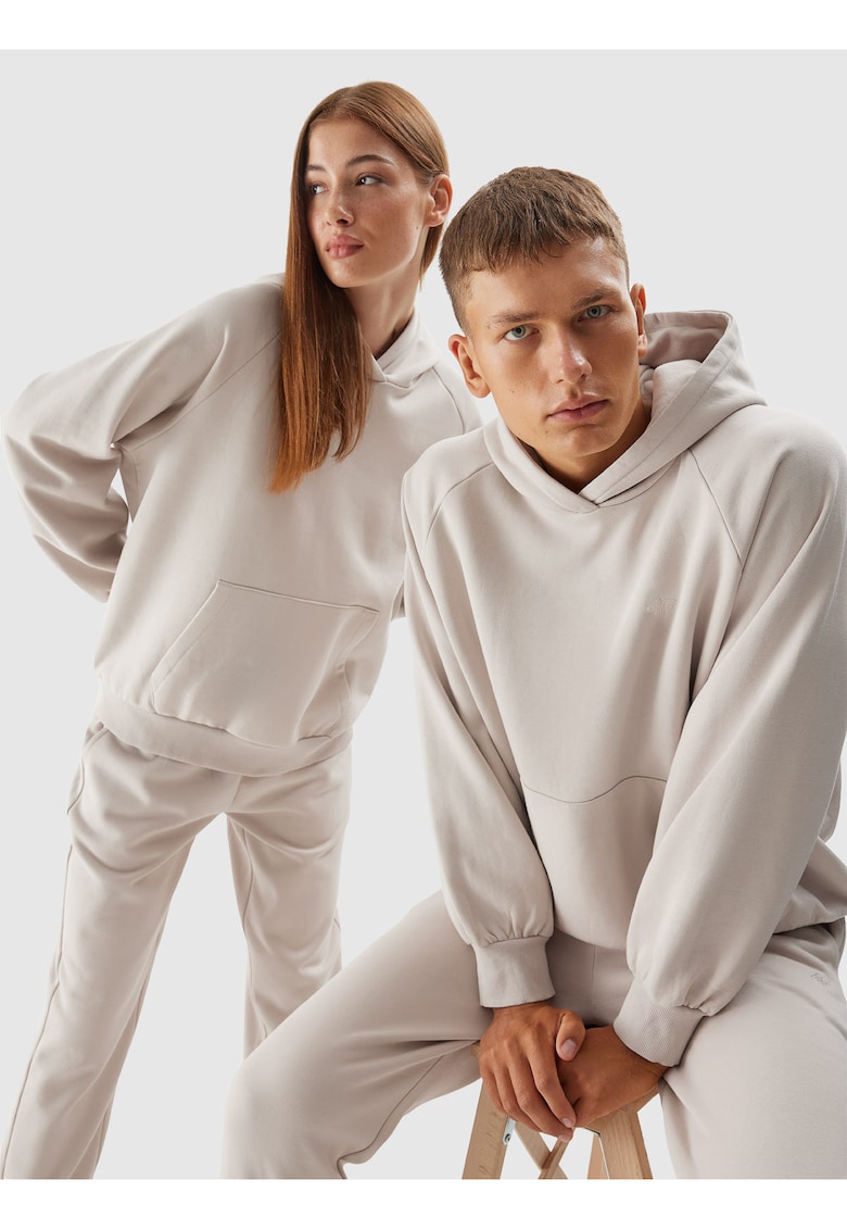 Bluza unisex  Bumbac - Bej - Bej