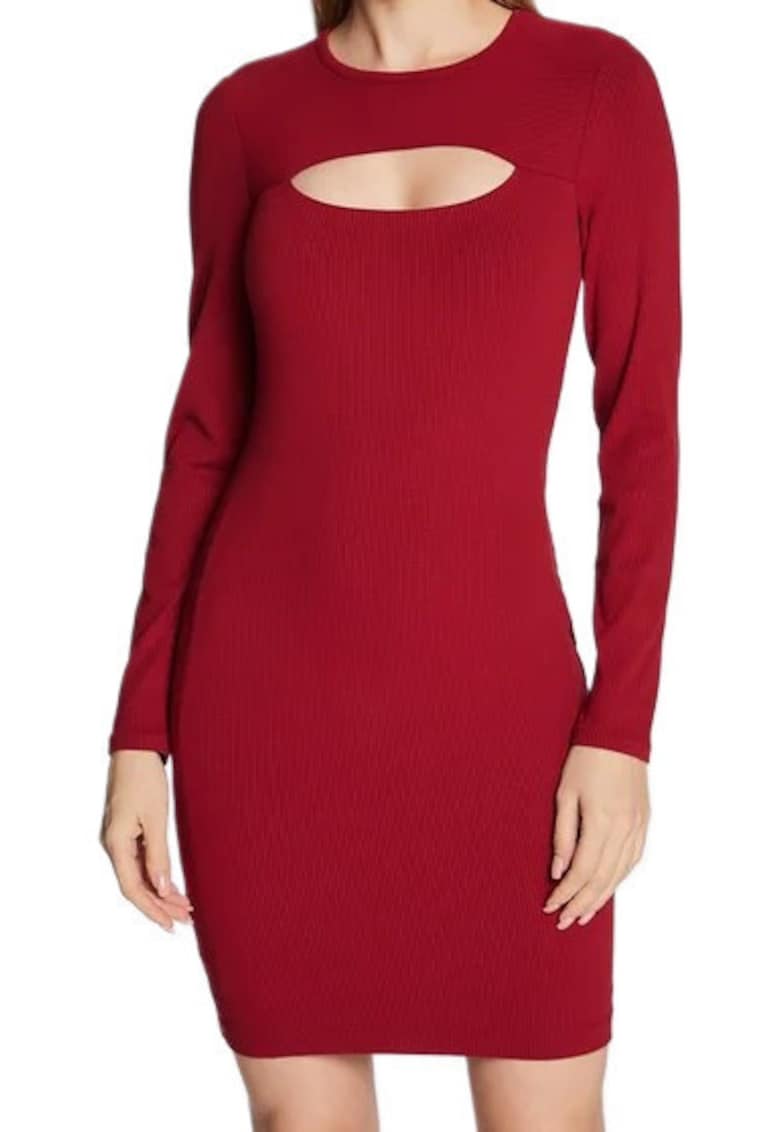 Rochie dama  Viscoza - Rosu - Rosu
