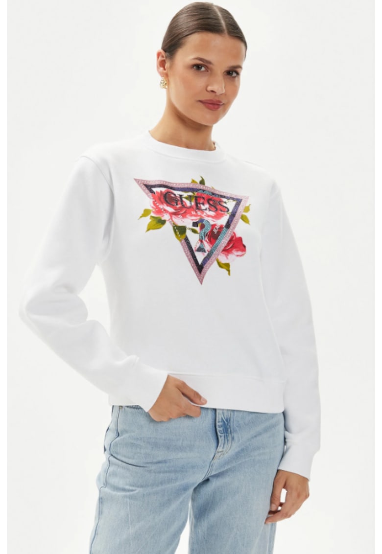 Bluza dama  Bumbac - Alb - Alb