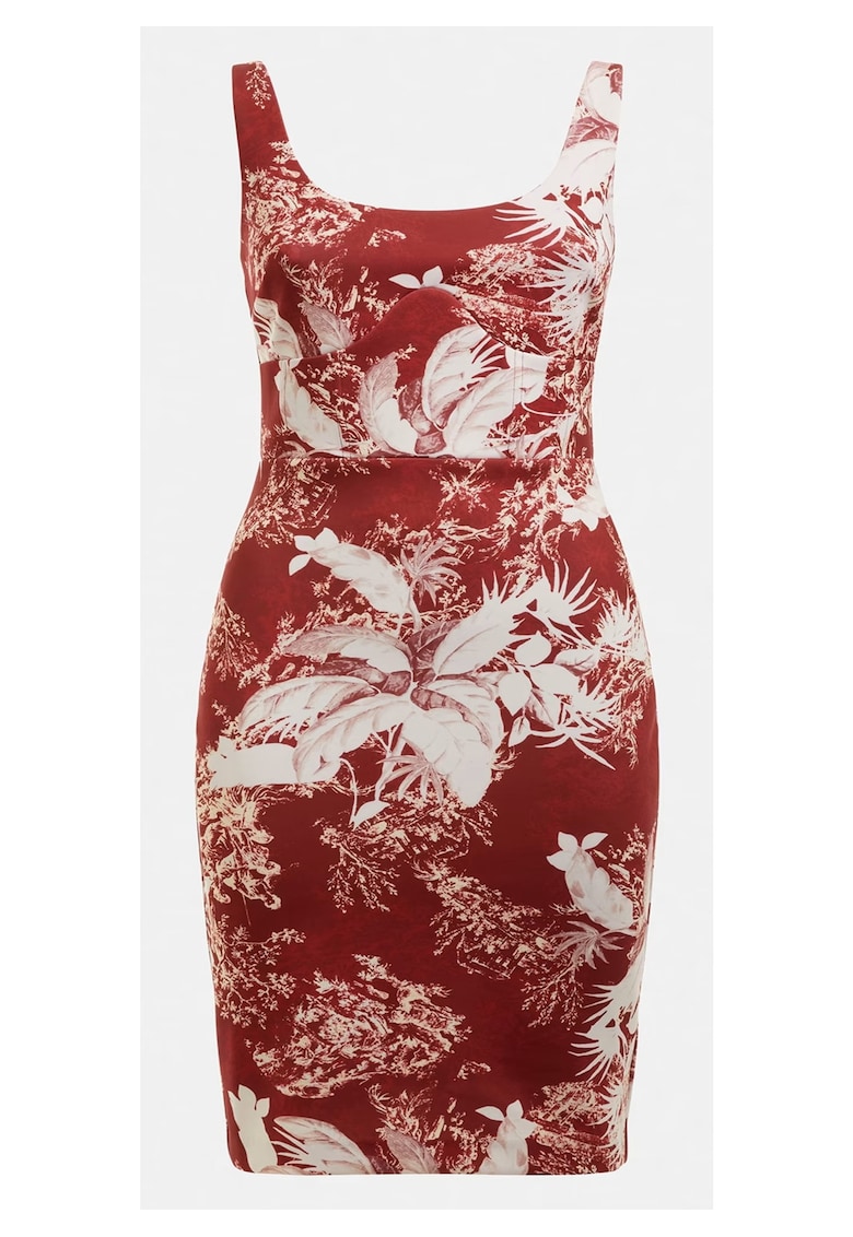 Rochie dama  Poliester - Rosu - Rosu