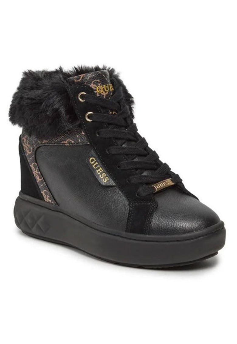 Pantofi dama  Piele ecologica - Negru -