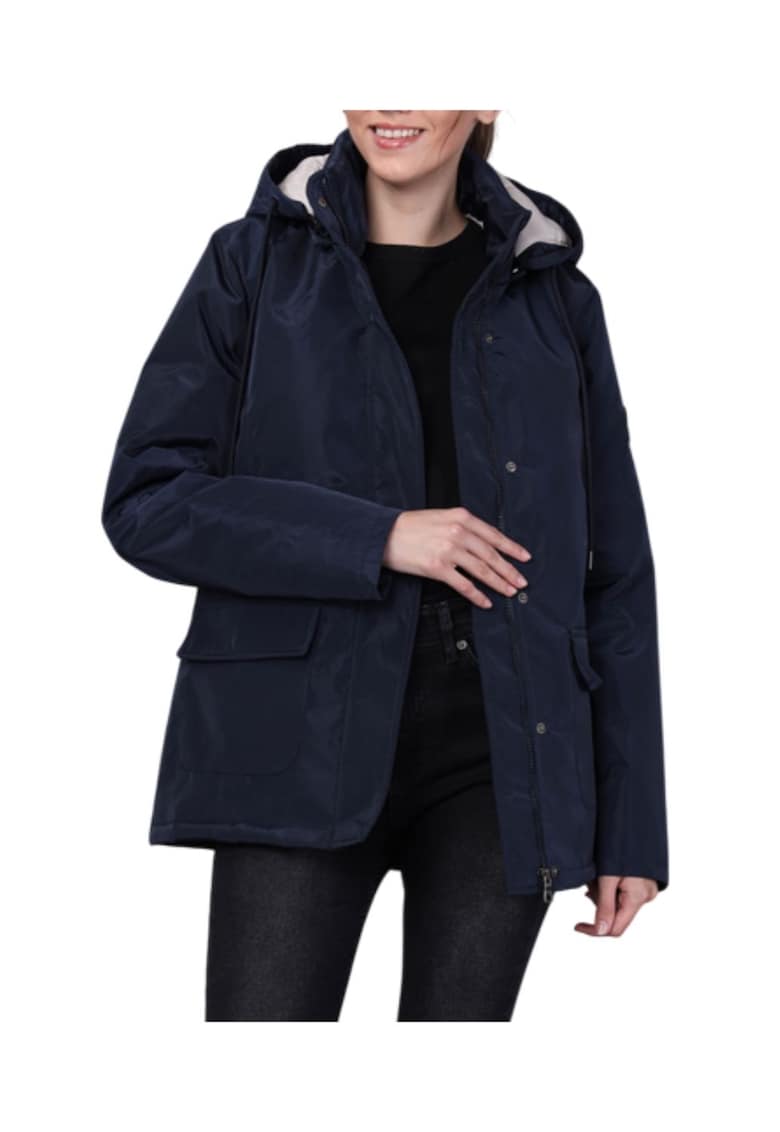 Geaca de dama  bleumarin - parka de iarna - S -