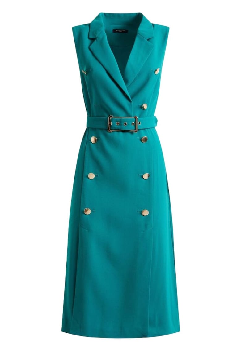 Rochie -  Poliester - Verde -