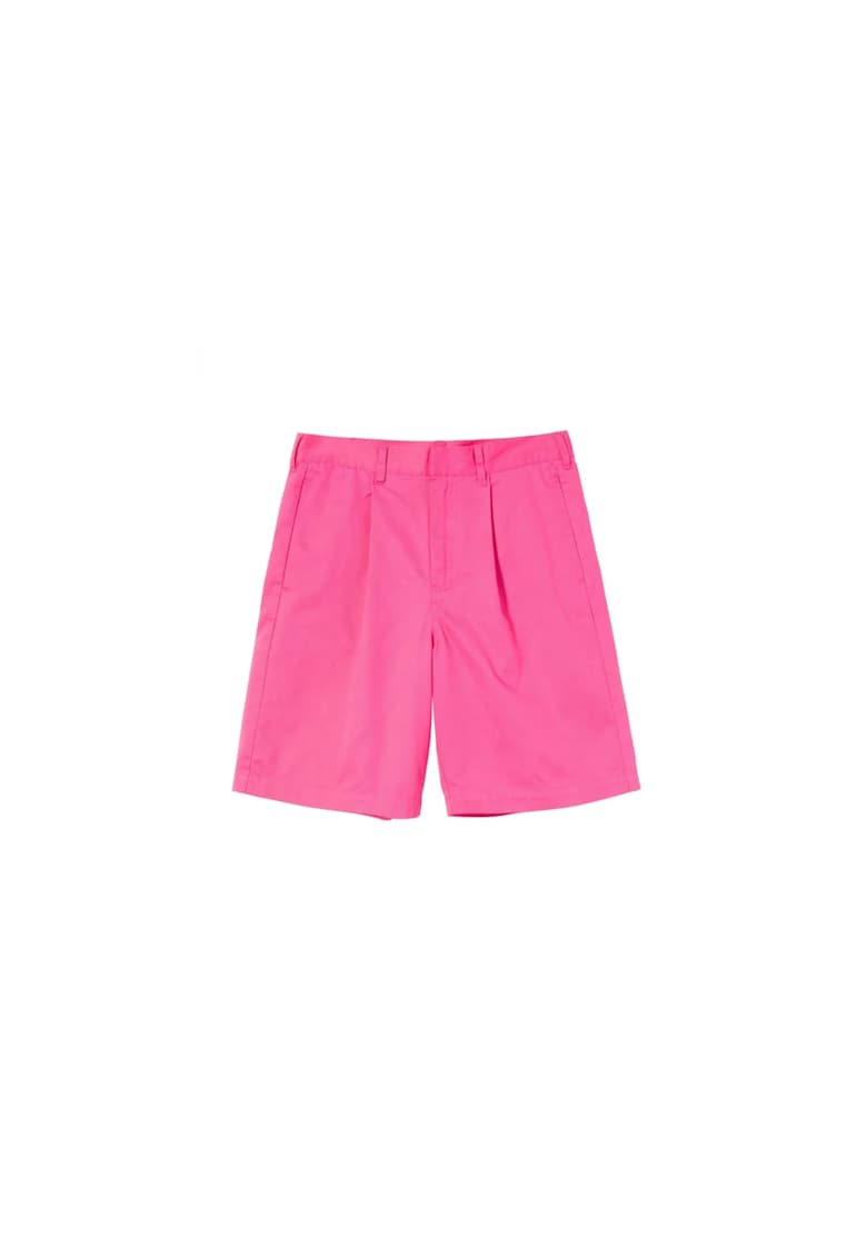 Pantaloni scurti dama - STUSSY - Colectia Lee Baggy - Bumbac - Roz -