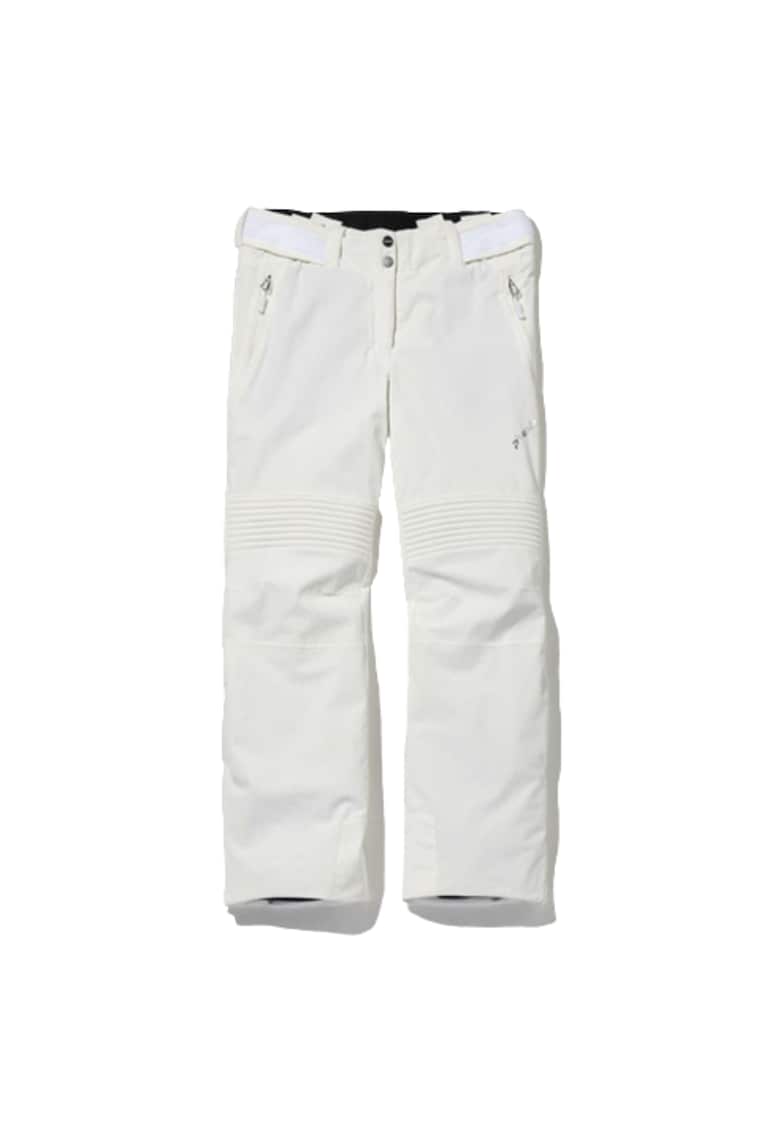 Pantaloni ski dama -  Poliester/Spandex - Alb - Alb