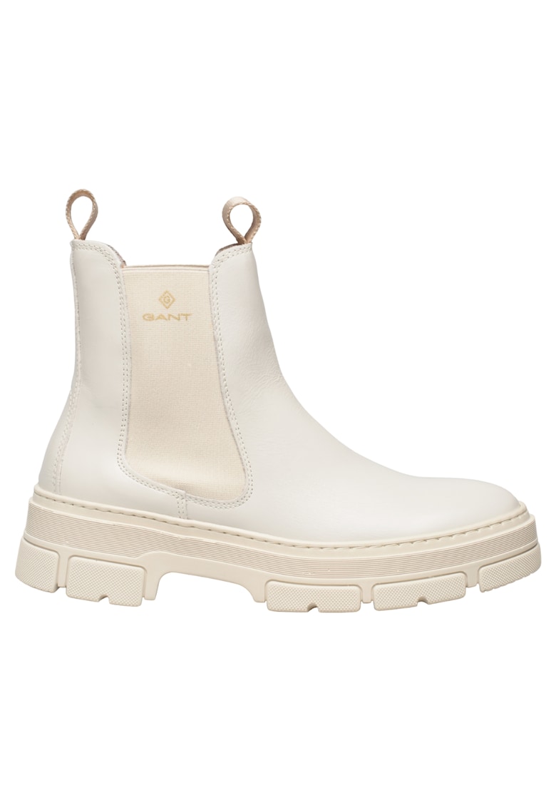 Pantofi dama -  Monthike - Piele naturala - Ecru - Ecru