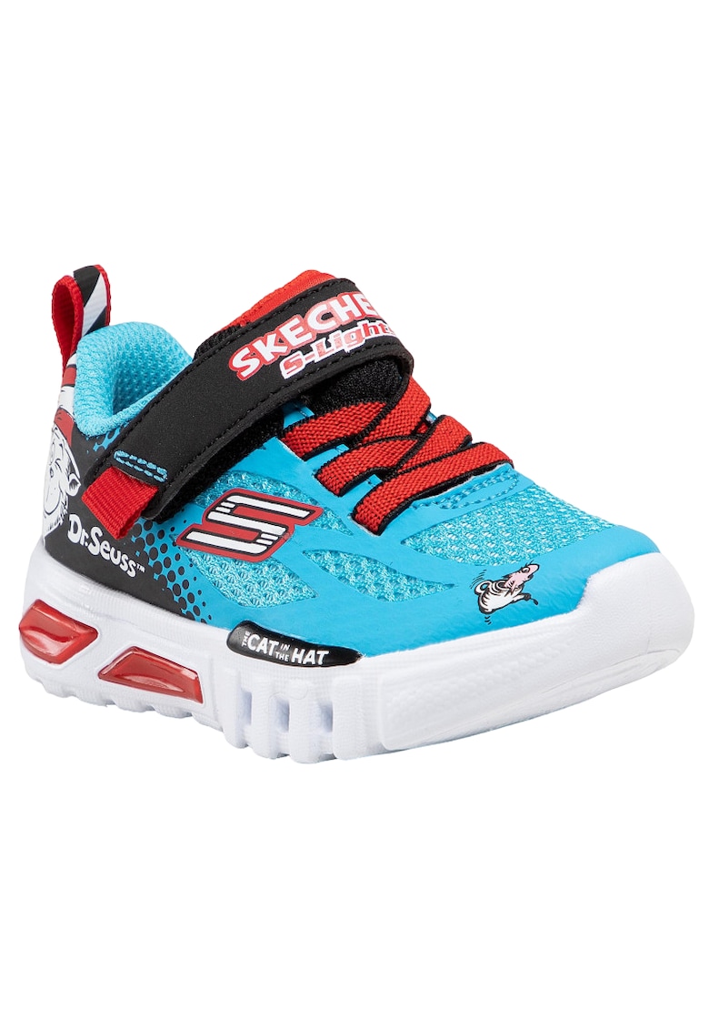 Pantofi sport cu velcro Dr. Seuss Light Up 21 -