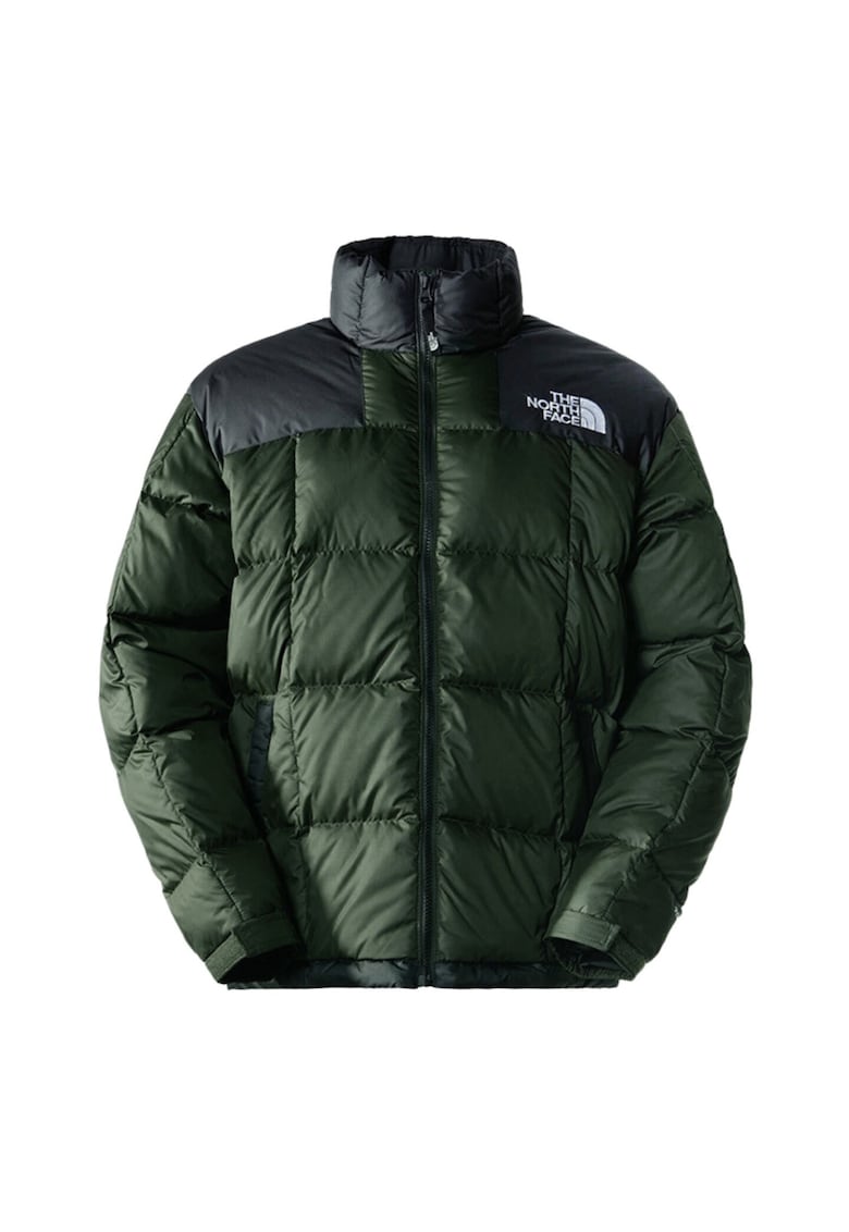 Jacheta barbati  puf natural - impermeabila - verde - poliester