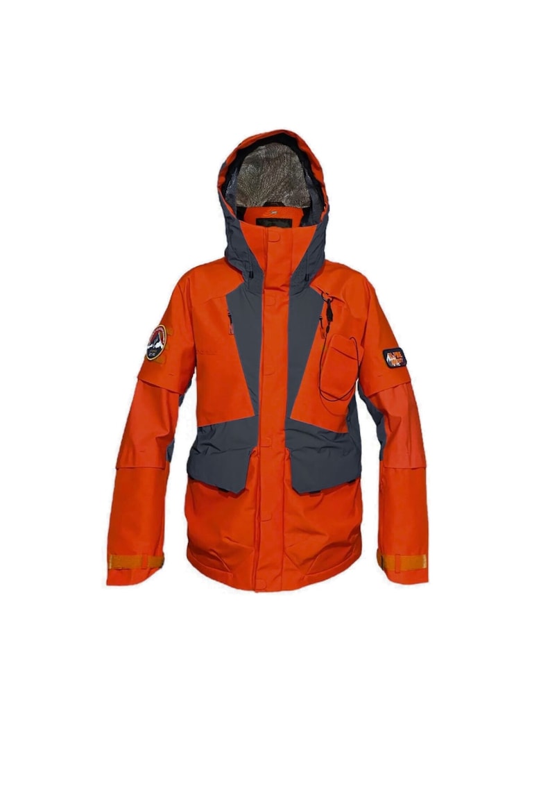 Jacheta de schi  Alpine Satellite - impermeabila - rezistenta la vant - portocalie - poliamida/spandex -