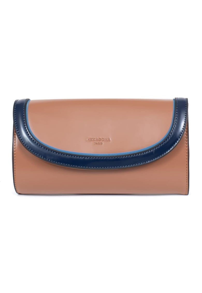 Geanta de dama  Casual - piele ecologica - maro - 23x13x6cm