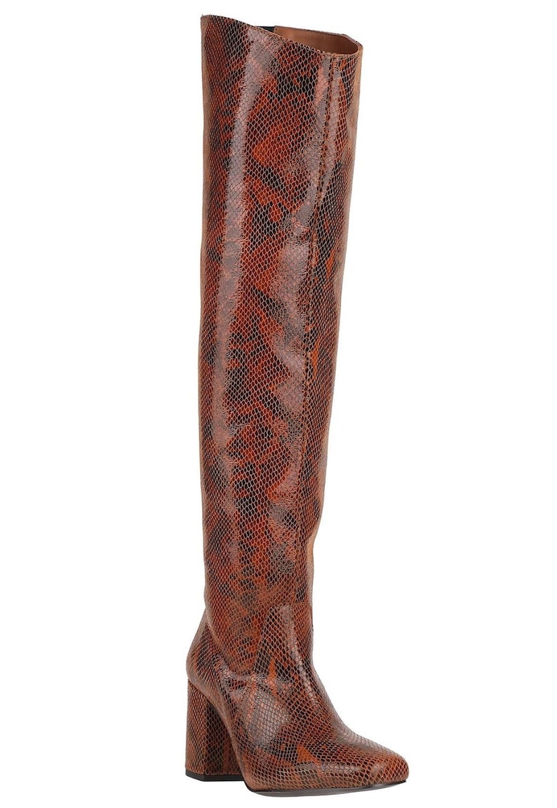 Cizme dama -  Piele naturala - Maro -