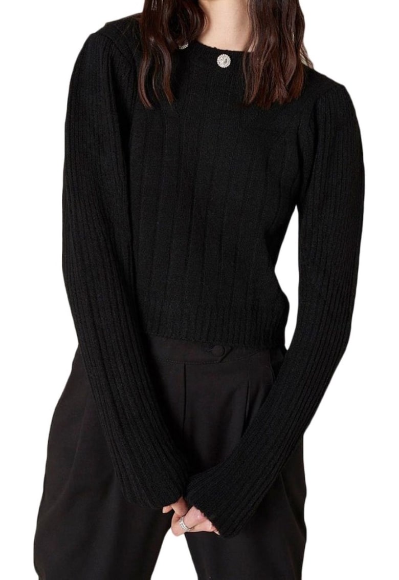 Pulover pentru dama  Acril/Nylon - Negru