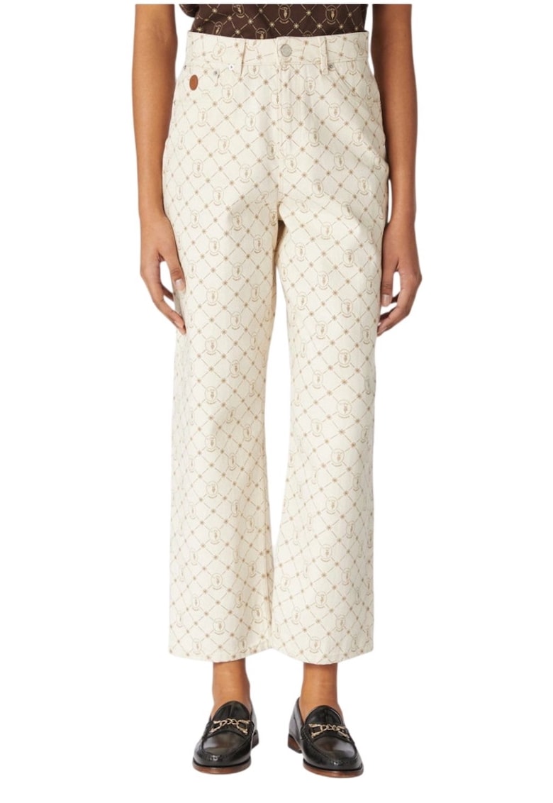 Pantaloni dama -  Bej - Bej