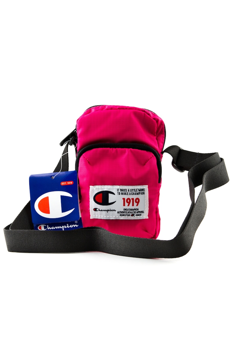 Borseta sport  poliester - roz - 18x11cm