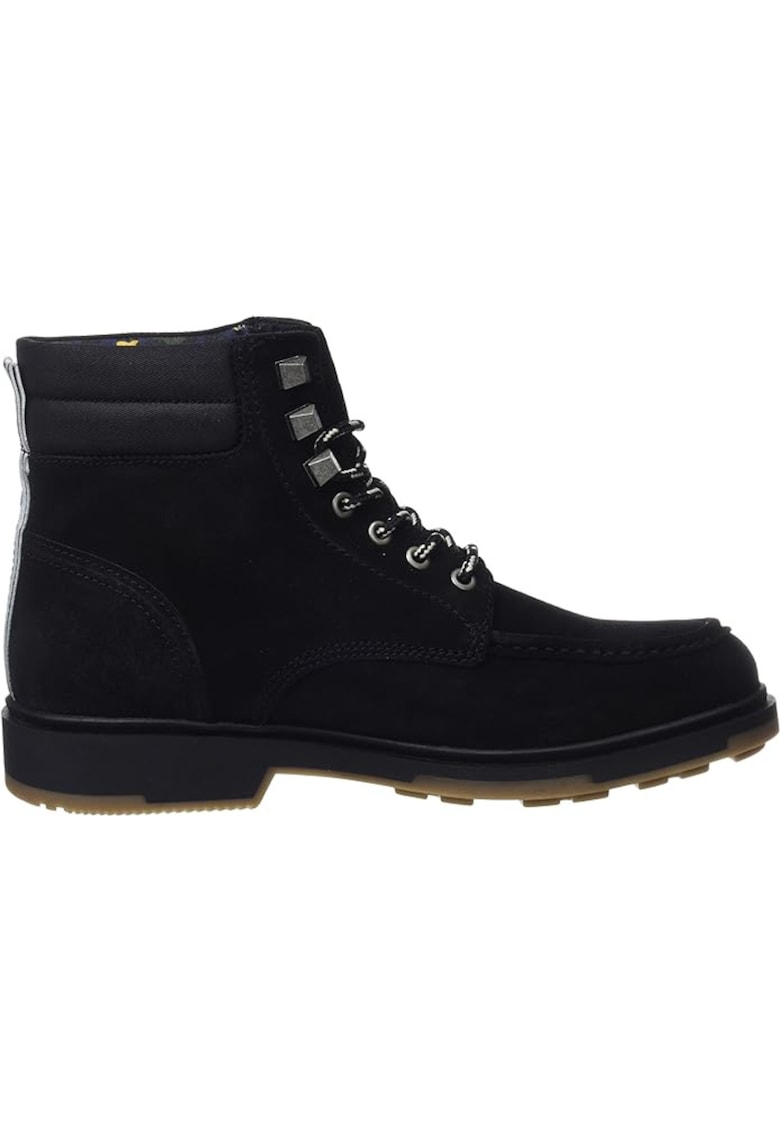 Ghete barbati -  Lifestyle - Piele naturala - negru -