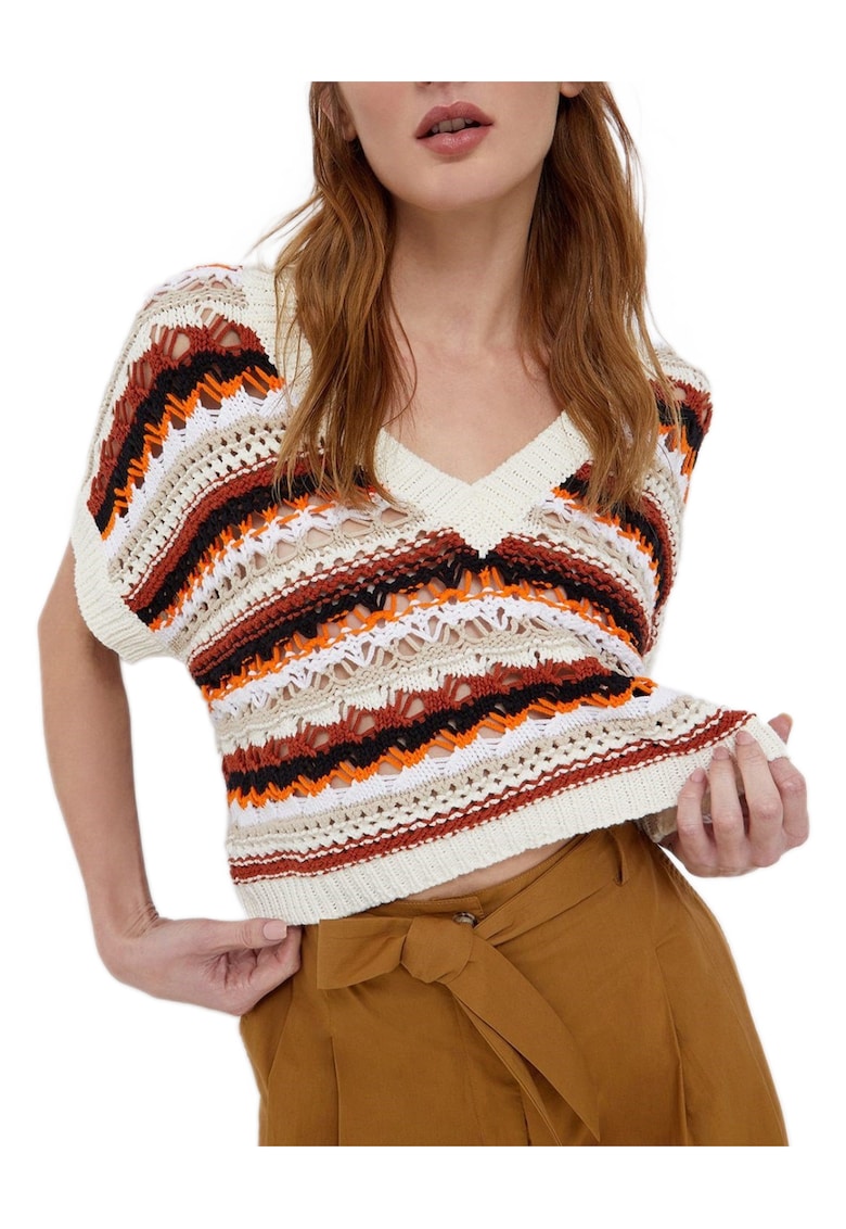 Pulover dama  Desert Stripes - bumbac - multicolor - Multicolor