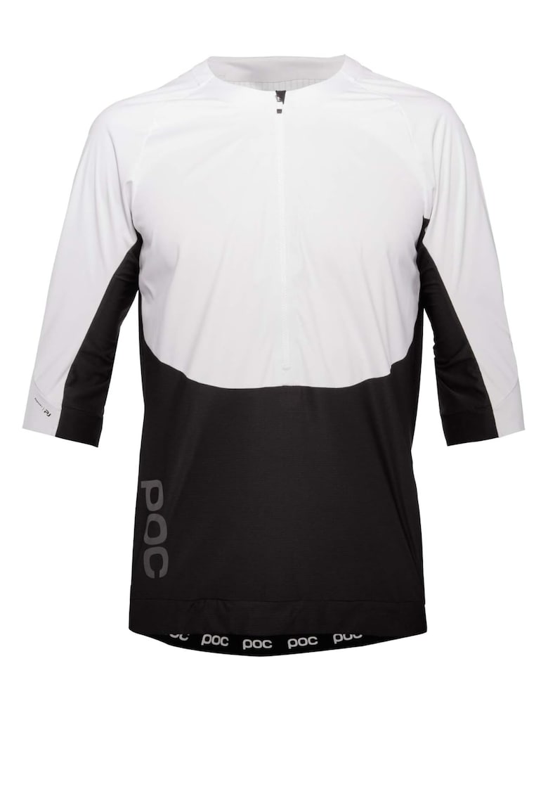 Tricou barbati -  Poliester - Negru/Alb -