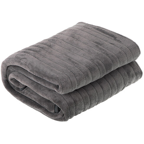 Patura Electrica CR 7434 Super Soft Fleece Timer 7 Trepte Temperatura 160x180CM 120W Gri