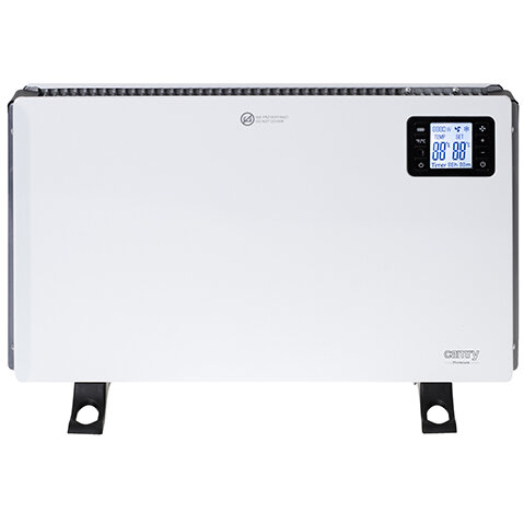 Convertor CR 7739 cu Ventilator LCD 3 Trepte 750/1250/2000W cu Telecomanda Alb