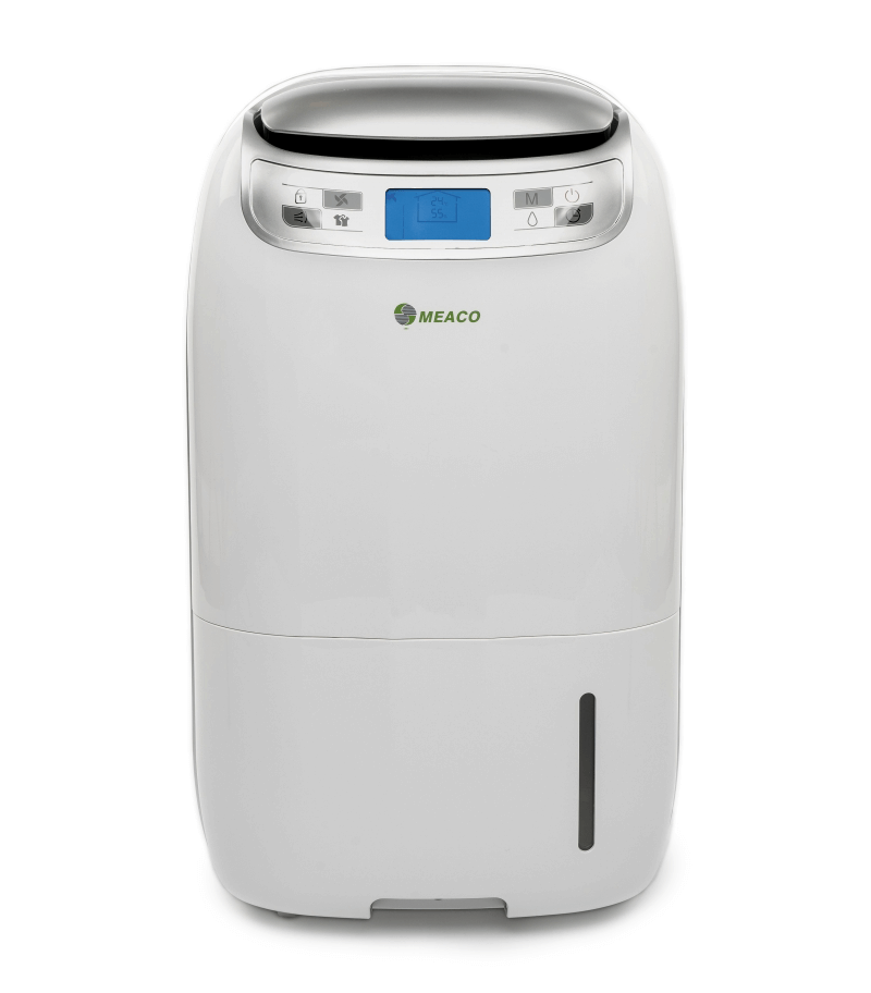 Dezumidificator cu consum redus de energie Meaco UK25L  25l/zi  280mc/h  Pentru 65mp  Blocare copii  Higrostat