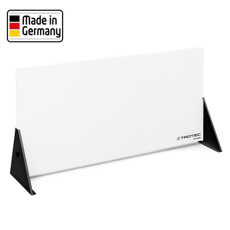 Panou cu infraroșu Trotec TIH 650  Putere maxima 650W  Contor integrat