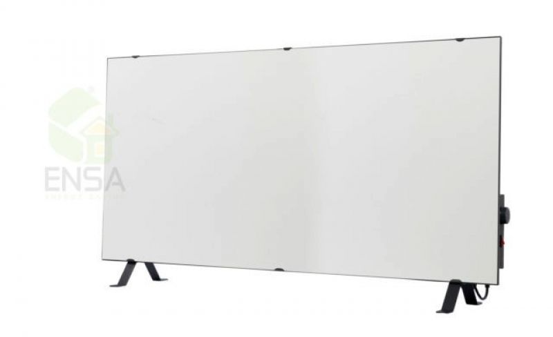 Panou ceramic Ensa CR1000T White  Putere maxima 1000W  Termostat  Protectie IP44  Pentr spatii de pana la 18mp