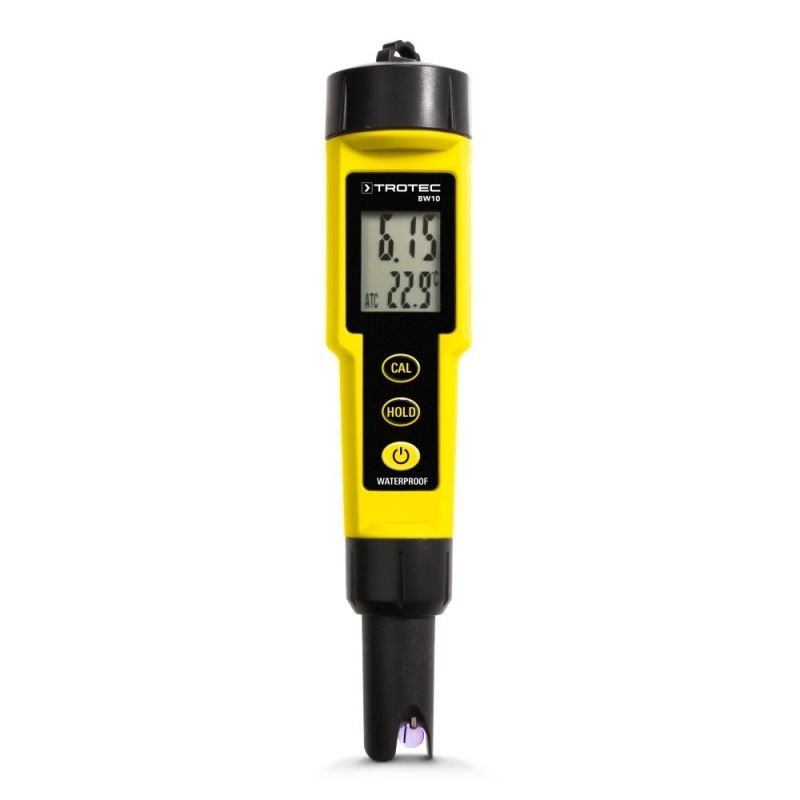 Tester pH BW10   Autocalibrare  Deconectare automata  Ecran LCD  Precizie ±: 0 03 pH  Precizie : ca. ± 0 8 °C / ±1 5 °F