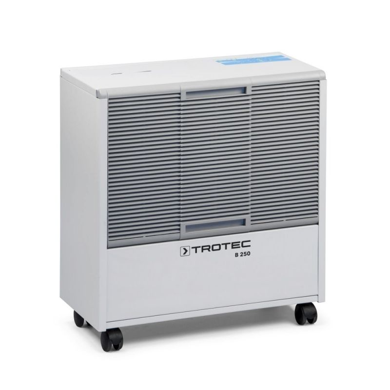 Umidificator Profesional B 250  Rata umidificare 28.8l/24 ore  Debit aer 500 mc/h  Consum putere 0 050 kW/h  Higrostat  4 trepte