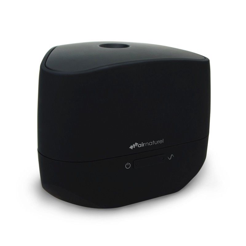 Difuzor de aroma Air Naturel Airom Negru  Led Iluminare  Functie AromaWaveTM  Capacitate rezervor 110 ml
