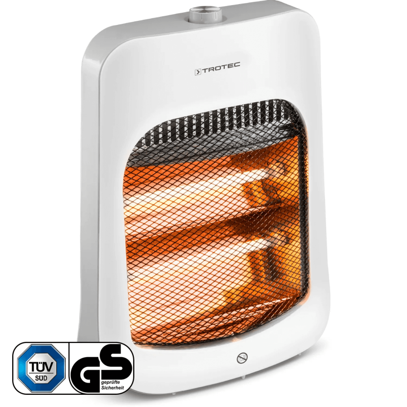 Radiator cu infraroșu IRS 800 E  Putere 800W  Comutator de protecție la rasturnare