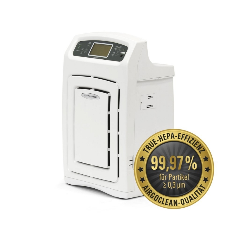 Purificator de aer Trotec AirgoClean 105S  Filtru True Hepa  Carbune Activ  Timer  Telecomanda  Display digital