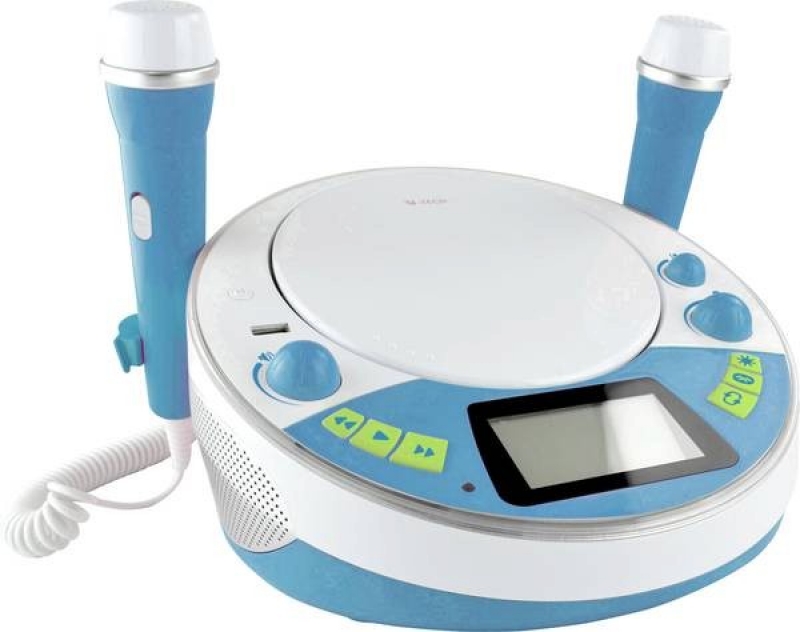 X4-TECH Kinder CD-Player Bobby Joey JamBox  Bluetooth  Functie Karaoke  Microfon inclus