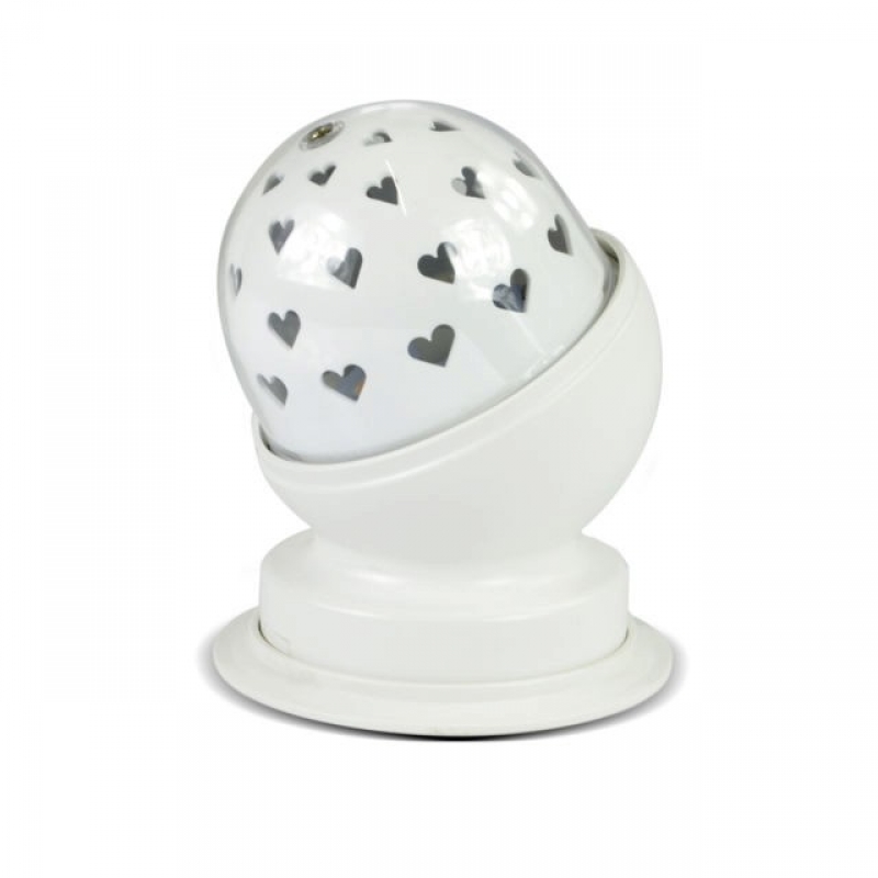 Proiector inimi camera copii X4 Tech  Lampa LED  Unghi fascicul: 180°  Rotire 360°