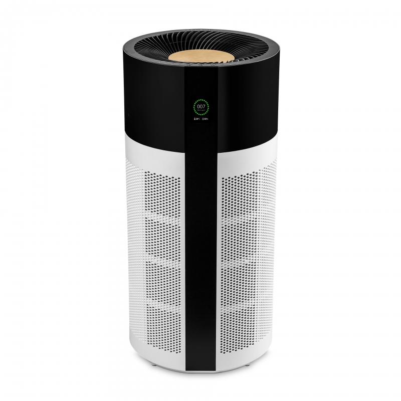 Purificator de aer DUUX Tube  Filtru TRUE HEPA si Carbon Activ  Ionizare  Senzor PM2.5  Control prin Aplicatie  Higrotermometru