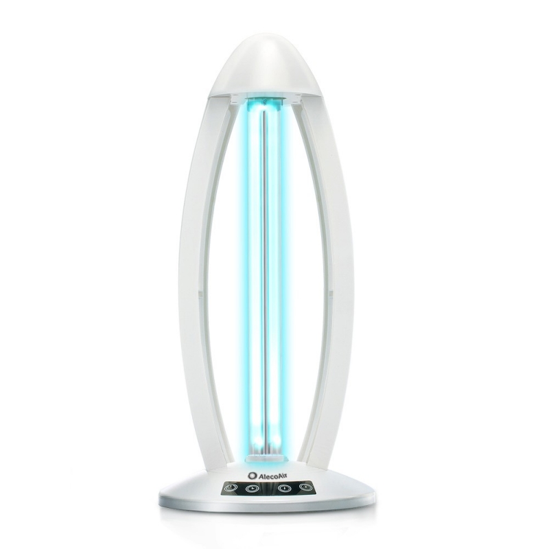 Lampa sterilizare cu UV-C AlecoAir L30 TOWER  Telecomanda  Recomandat pentru incaperi de pana la 30m2