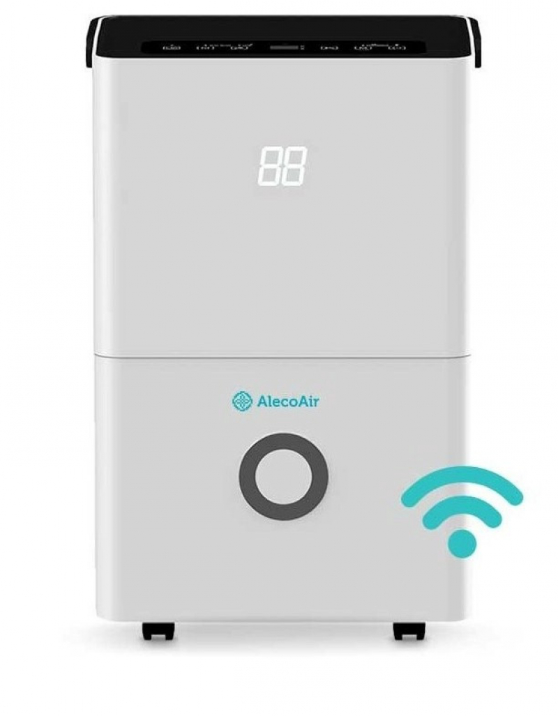 Dezumidificator si purificator AlecoAir D20 GRANDE  Wi-Fi  20 L/ zi  Filtru HEPA  Uscare Rufe  Display digital  Higrostat  Timer