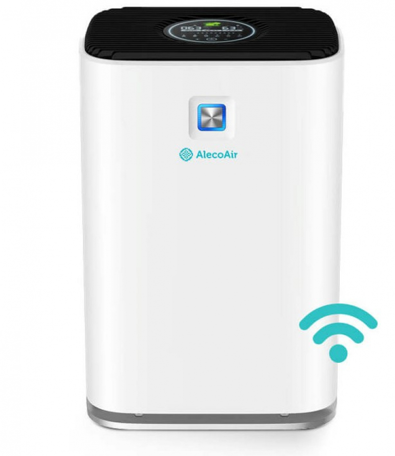 Dezumidificator si purificator AlecoAir D35 KOSMO  35 l /24h  WiFi  Filtru 3 in 1  Uscare Rufe  Indicator PM2.5
