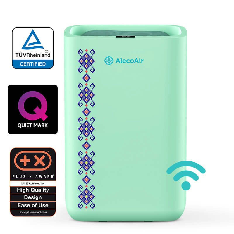 Dezumidificator AlecoAir D13 TRADITIO TOPAZ  WiFi 13L/zi  pentru 25mp  Timer  Sleep  Child Lock