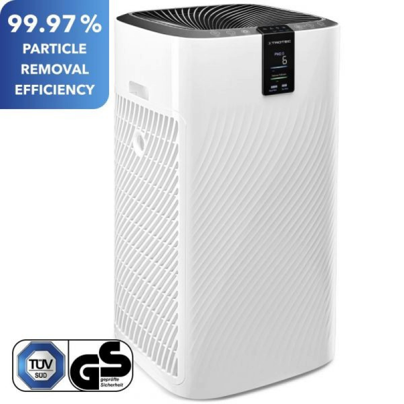 Purificator de aer Trotec AirgoClean 250E  Filtru True HEPA  pentru 88 mp  Ionizare  Indicator calitate aer