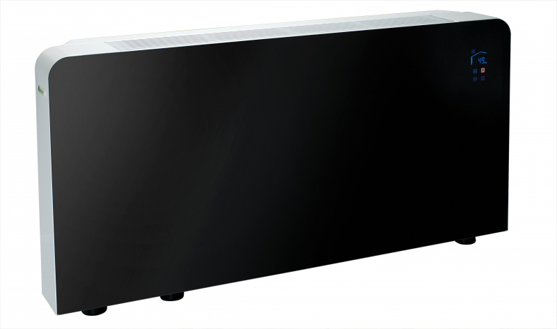 Dezumidificator de piscina Meaco Wall 108 Black Capacitate de dezumidificare 108l/zi  Debit de aer 750 m³/h