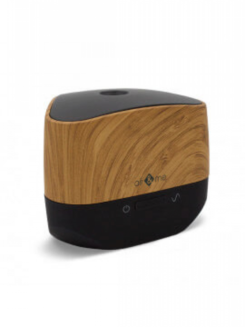 Difuzor de aroma Air Naturel Airom Lemn  Led Iluminare  Functie AromaWaveTM  Capacitate rezervor 110 ml