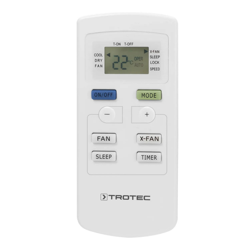 Telecomanda compatibila cu TROTEC PAC 2010 E si PAC 2610 E