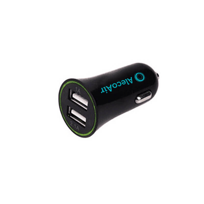 Incarcator de masina pentru 2 USB G22-CC2S AlecoAir  Negru