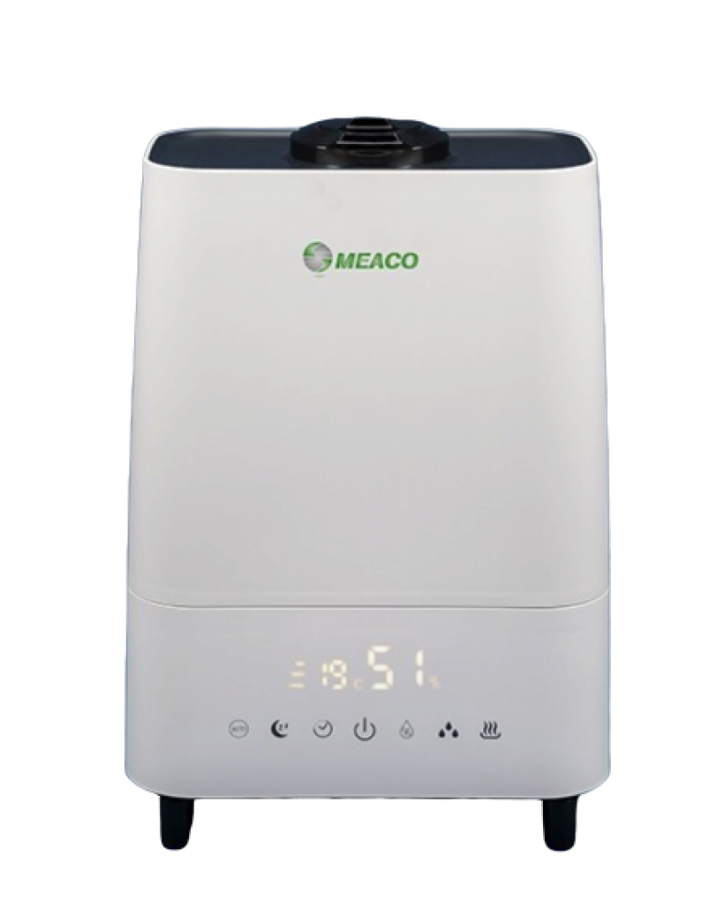 Resigilat! Umidificator si purificator MeacoMIST DELUXE 2020  Filtru HEPA si Carbune  Lampa UV-C  Ionizare  Difuzor aroma  Timer
