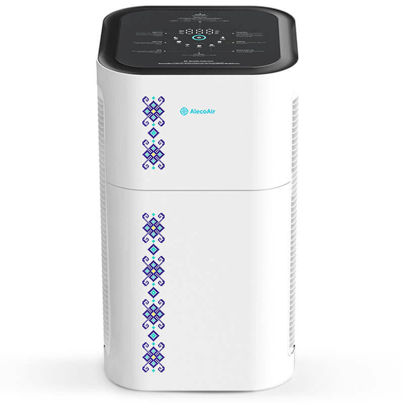 Resigilat - Purificator aer AlecoAir P80 TRADITIO  Filtru TRUE HEPA si Carbon  UV-C  WiFi  Multisenzor PM1  PM2.5  PM10  CO2