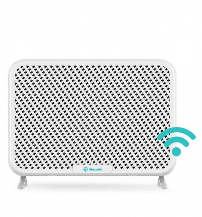 Purificator de aer AlecoAir P36 Wall  WiFi  Filtru TRUE HEPA  Carbon Activ  Ionizare  UV-C  Senzor PM 2.5  Senzor TVOC